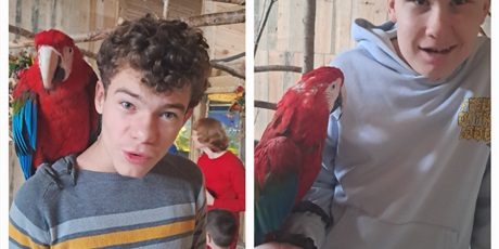 SPOTKANIE ZE ZWIERZĘTAMI UCZNIÓW KLASY 6B